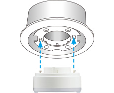 LEDユニットの取付けイメージ(イラスト)