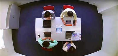 上方からのビューポジションの画像例