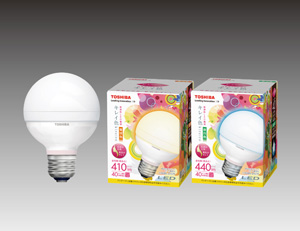 LED電球高演色タイプ＜キレイ色-kireiro-＞シリーズ「ボール電球形7.5W外径70mmタイプ」の商品写真
