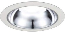 LEDユニット交換形ダウンライト（一般形、傾斜天井用、角形、和風