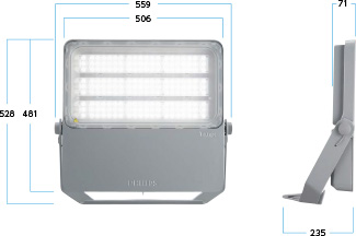 LED投光器 BVP433シリーズ（ライトアップ、学校、スポーツ施設、駐車場