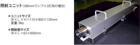 Ǝ˃jbgi580v~2p̏ꍇj*jbgTCY W~L~H=10~800~130mm *ƎˑTCY W~L=65~600mm